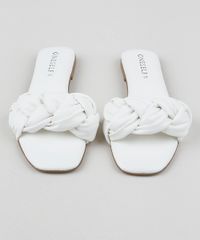Rasteirinha-Feminina-Oneself-Trancada-Bico-Quadrado-Branca-9962437-Branco_5