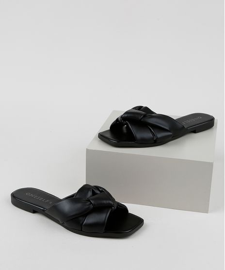 Rasteirinha-Feminina-Oneself-com-No-Bico-Quadrado-Preta-9962438-Preto_1