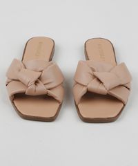 Rasteirinha-Feminina-Oneself-com-No-Bico-Quadrado-Bege-9962439-Bege_5