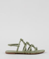 Rasteirinha-Feminina-Oneself-com-No-Bico-Redondo-Verde-Claro-9962443-Verde_Claro_2