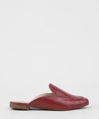 Mule-Feminino-Via-Uno-Textura-Croco-Vinho-9964830-Vinho_2
