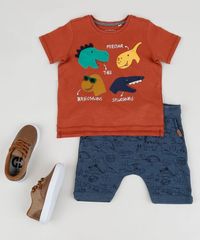 Camiseta-Infantil-com-Estampa-Interativa-de-Dinossauros-Manga-Curta-Cobre-9954958-Cobre_3
