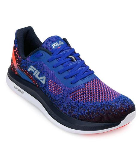 tenis fila masculino azul