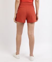Short-Saia-com-Linho-Feminino-com-Bolsos-Cintura-Alta-Laranja-Escuro-9943557-Laranja_Escuro_2