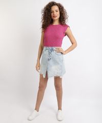 Blusa-Feminina-Basica-Canelada-Sem-Manga-Decote-Redondo-Rosa-9959378-Rosa_3