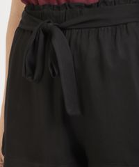 Short-Feminino-Clochard-Cintura-Alta-Com-Faixa-Para-Amarrar-Preto-9950723-Preto_4