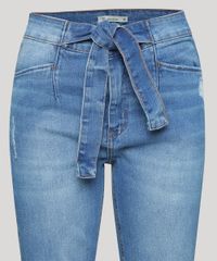 Calca-Jeans-Feminina-Skinny-Cropped-Cintura-Alta-com-Faixa-para-Amarrar-Azul-Medio-9951809-Azul_Medio_2