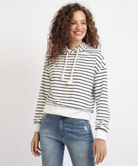 Blusao-de-Moletom-Feminino-Estampado-Listrado-com-Capuz-Branco-9952965-Branco_1