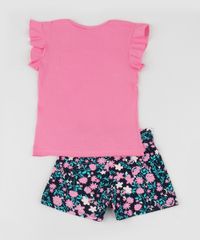 Conjunto-Infantil-de-Blusa-com-Babados-Manga-Curta-Rosa---Short-Estampado-Azul-Marinho-9954814-Azul_Marinho_3