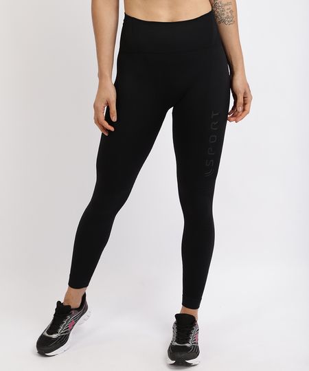Calca-Legging-Feminina-Lupo-Pulse-Cintura-Media-Seamless-Dry®-Preta-9957112-Preto_1
