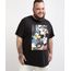 Camiseta-Masculina-Plus-Size-Turma-do-Mickey-Manga-Curta-Gola-Careca-Preta-9957534-Preto_1