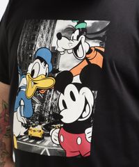 Camiseta-Masculina-Plus-Size-Turma-do-Mickey-Manga-Curta-Gola-Careca-Preta-9957534-Preto_4
