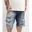 Bermuda-Jeans-Masculina-Plus-Size-Reta-Destroyed-Azul-Medio-9960751-Azul_Medio_1