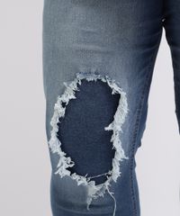 Calca-Jeans-Masculina-Plus-Size-Slim-Destroyed--Azul-Medio-9961810-Azul_Medio_4