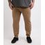 Calca-de-Sarja-Masculina-Plus-Size-Jogger-Skinny-Bege-9962493-Bege_1