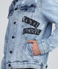 Jaqueta-Jeans-Masculina-Trucker-com-Puidos-Azul-Claro-9942852-Azul_Claro_4 Jaqueta-Jeans-Masculina-Trucker-com-Puidos-Azul-Claro-9942852-Azul_Claro_4