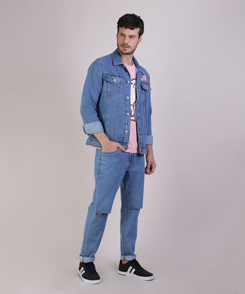 jaqueta jeans nasa