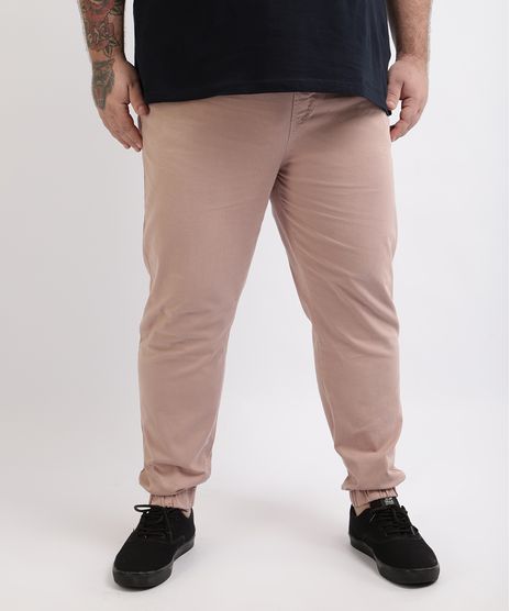 Calca-de-Sarja-Masculina-Plus-Size-Jogger-Skinny-Rose-9962493-Rose_1