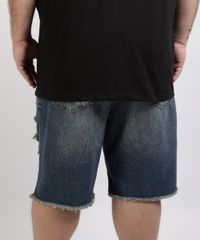 Bermuda-Jeans-Masculina-Plus-Size-Destroyed-Azul-9961880-Azul_2