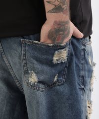 Bermuda-Jeans-Masculina-Plus-Size-Destroyed-Azul-9961880-Azul_5