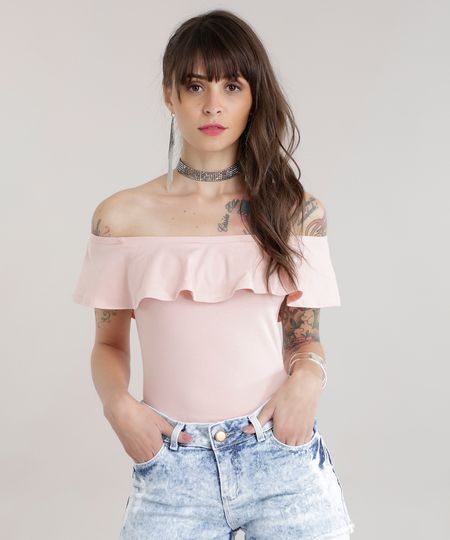 Blusa-Cropped-Ombro-a-Ombro-com-Babado-Rose-8706492-Rose_1 Blusa-Cropped-Ombro-a-Ombro-com-Babado-Rose-8706492-Rose_1