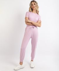 Calca-Feminina-Basica-Jogger-Cintura-Alta-com-Cordao-e-Bolsos-Lilas-9941599-Lilas_3