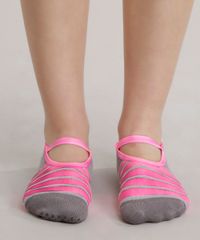 Meia-Sapatilha-Listrada-Rosa-Neon-8685945-Rosa_Neon_4