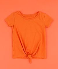 Blusa-Infantil-Basica-com-No-Manga-Curta-Laranja-9961482-Laranja_2