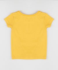 Blusa-Infantil-Basica-com-No-Manga-Curta-Mostarda-9961483-Mostarda_3