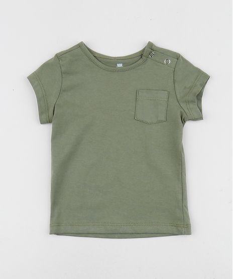 Camiseta-Infantil-Basica-com-Bolso-Manga-Curta-Verde-Militar-9961886-Verde_Militar_1