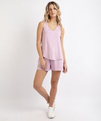 Short-Feminino-Basico-Cintura-Alta-com-Bolsos-e-Cadarco-Lilas-9953388-Lilas_3