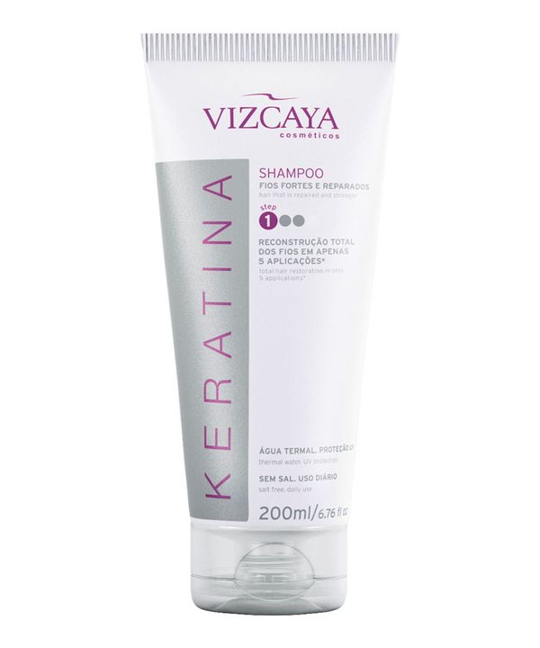 Shampoo Vizcaya Keratina 200ml Único 200 ML