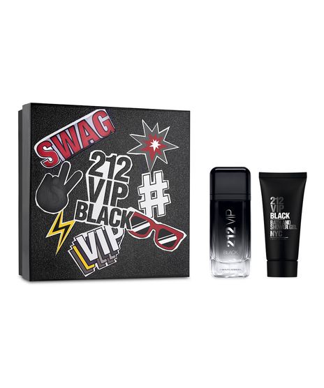 Kit-Carolina-Herrera-212-Vip-Black-Men-EDT-100ml---Shower-Gel-100ml-Masculino-1-unidade-Unico-9645415-Unico_1