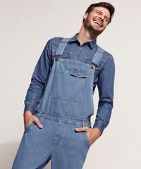 Macacao-Jeans-Masculino-Slim-com-Bolsos-Azul-Medio-9662728-Azul_Medio_3