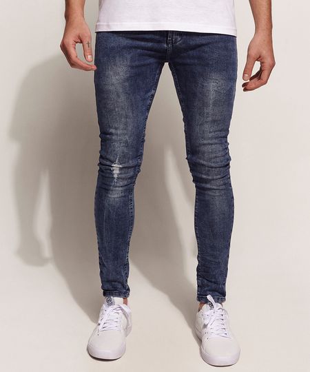 Calca-Jeans-Masculina-Super-Skinny-Azul-Escuro-9946170-Azul_Escuro_1