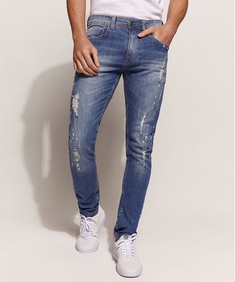 calças jeans masculinas c&a