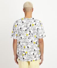 Camiseta-Masculina-Snoopy-Estampada-Manga-Curta-Gola-Careca-Branca-9719882-Branco_4