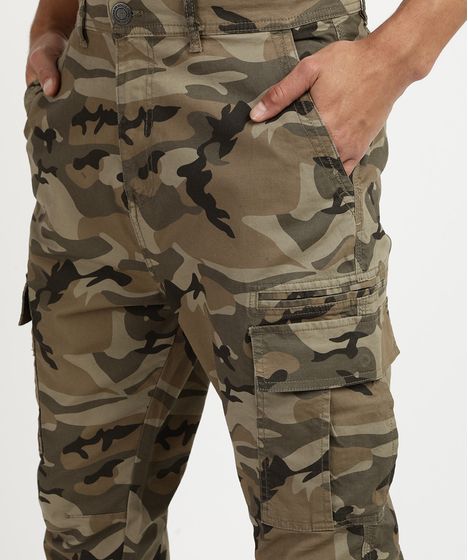 calça cargo masculina no brás