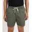 Bermuda-de-Sarja-Masculina-Basica-com-Elastico-Verde-9960722-Verde_1