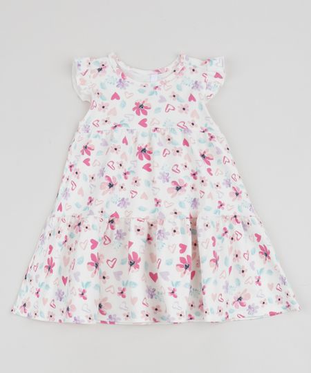 Vestido-Infantil-Estampado-Floral-Manga-Curta-Off-White-9953945-Off_White_1