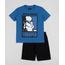 Conjunto-Infantil-Star-Wars-de-Camiseta-Manga-Curta---Short-em-Moletom-Azul-9954598-Azul_1