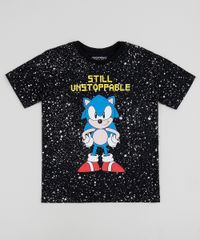 Camiseta-Infantil-Sonic--Still-Unstoppable---Estampada-Manga-Curta-Preta-9954900-Preto_1