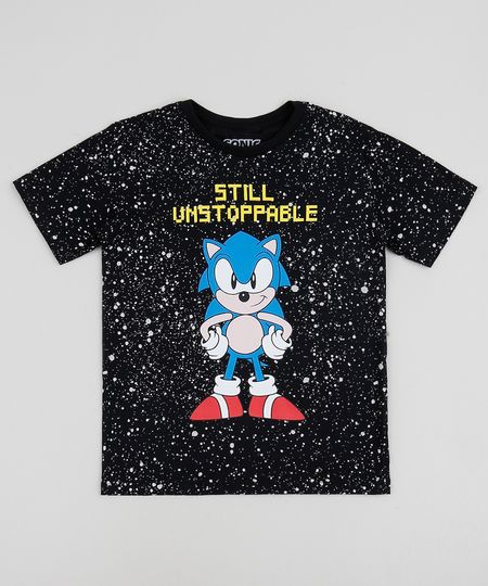 Camiseta-Infantil-Sonic--Still-Unstoppable---Estampada-Manga-Curta-Preta-9954900-Preto_1 Camiseta-Infantil-Sonic--Still-Unstoppable---Estampada-Manga-Curta-Preta-9954900-Preto_1