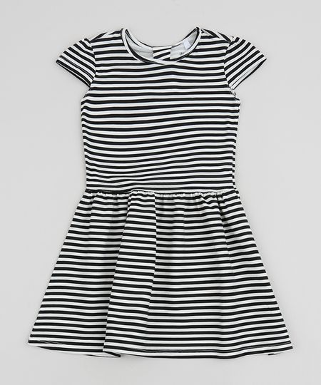 Vestido-Infantil-Estampado-Listrado-Manga-Curta--Branco-9961595-Branco_1