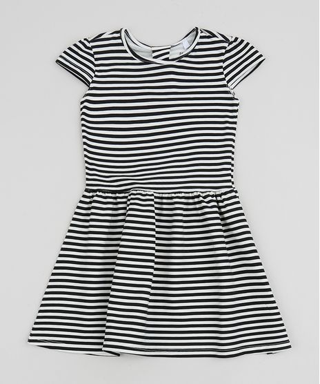 Vestido-Infantil-Estampado-Listrado-Manga-Curta--Branco-9961595-Branco_1
