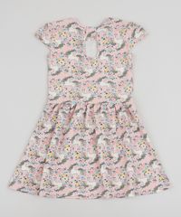 Vestido-Infantil-Estampado-de-Unicornios-Manga-Curta--Rosa-9961596-Rosa_2