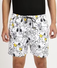 Short-Masculino-Estampado-Snoopy-com-Elastico-Branco-9961863-Branco_1