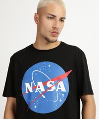 Camiseta-Masculina-NASA-Manga-Curta-Gola-Careca-Preta-9860456-Preto_2