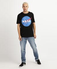 Camiseta-Masculina-NASA-Manga-Curta-Gola-Careca-Preta-9860456-Preto_3