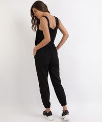 Macacao-Jeans-Feminino-Jogger-com-Ziper--Preta-9960258-Preto_2